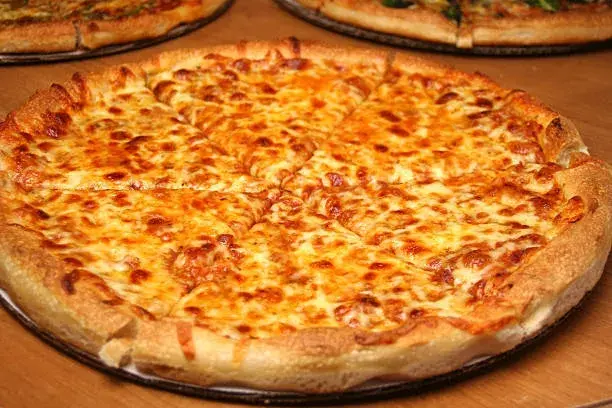 New York style cheese pizza