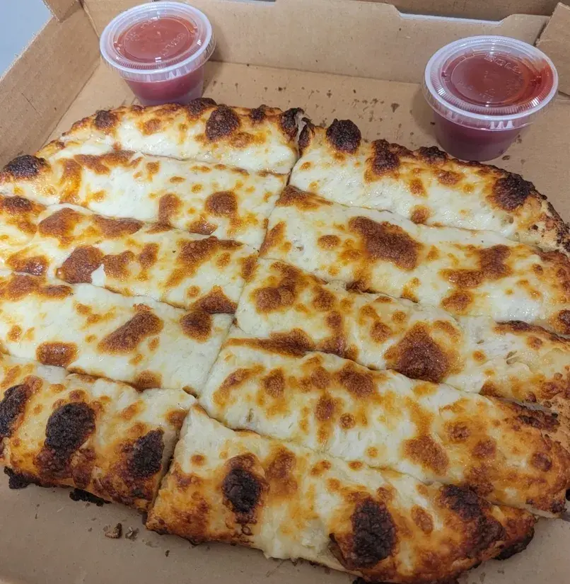 Cheesy garlic bread